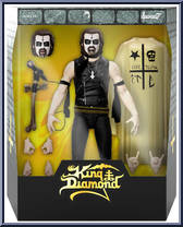 King Diamond (Robe) (Mercyful Fate Era) from King Diamond - Ultimate manufactured by Super7 [Front]