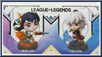 Immortal Journey (Irelia / Talon) from League of Legends - Series 4 manufactured by Riot Games [Front]