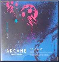 Jinx (Arcane) from League of Legends - Series 4 manufactured by Riot Games [Back]