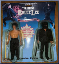 Bruce Lee vs. Black Ninja Action Figure