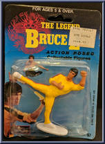 Bruce Lee (Yellow Clothes / Kicking) Action Figure