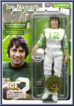 Joe Namath from Legends - Football manufactured by Mego 2018 [Front]