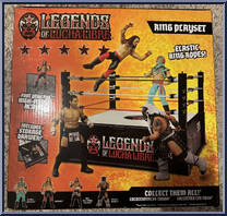 Ring Playset from Legends of Lucha Libre - Accessories manufactured by Boss Fight Studio [Back]