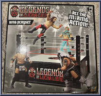 Ring Playset from Legends of Lucha Libre - Accessories manufactured by Boss Fight Studio [Front]