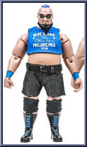 Blue Meanie (Blue Shirt) from Legends of Professional Wrestling - Yellow Cards manufactured by Figures Toy Company [Loose]