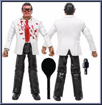 Jim Cornette (Bloody White Jacket) Action Figure