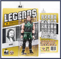 Nova from Legends of Professional Wrestling - Yellow Cards manufactured by Figures Toy Company [Front]