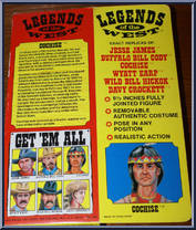 Cochise from Legends of the West - 9 1/2" Scale manufactured by Excel [Back]