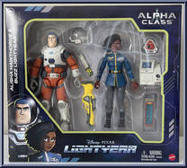 Alisha Hawthorne & Buzz Lightyear from Lightyear - Alpha Class manufactured by Mattel [Front]