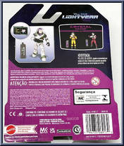 Buzz Lightyear (Space Ranger Alpha) from Lightyear - Basic Series manufactured by Mattel [Back]