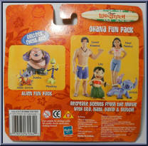 Ohana Fun Pack from Lilo & Stitch - Fun Packs manufactured by Hasbro [Back]