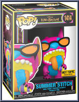 Summer Stitch (Black Light) from Lilo & Stitch - Pop! Vinyl Figures manufactured by Funko [Front]