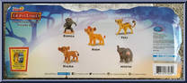 Collectible Mini Figure Set from Lion Guard - Basic Series manufactured by Just Play [Back]