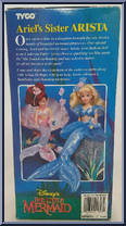 Ariel's Sister Arista from Little Mermaid - Basic Series manufactured by Tyco [Back]