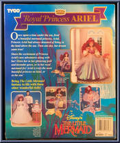 Royal Princess Ariel from Little Mermaid - Basic Series manufactured by Tyco [Back]