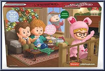 A Christmas Story from Little People Collector - Basic Series manufactured by Fisher-Price [Back]