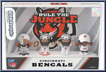 Cincinnati Bengals (Alternate Jersey) from Little People Collector - NFL manufactured by Fisher-Price [Front]