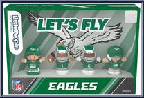 Philadelphia Eagles (Alternate Jersey) from Little People Collector - NFL manufactured by Fisher-Price [Front]