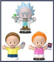 Rick and Morty from Little People Collector - Basic Series manufactured by Fisher-Price [Loose]