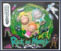 Rick and Morty from Little People Collector - Basic Series manufactured by Fisher-Price [Front]