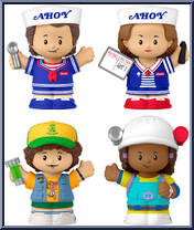 Scoops Ahoy from Little People Collector - Stranger Things manufactured by Fisher-Price [Loose]