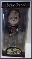 Lizzie Borden from Living Dead Dolls - Head Knockers manufactured by Neca [Front]