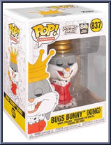Bugs Bunny (King) from Looney Tunes - Pop! Vinyl Figures manufactured by Funko [Front]