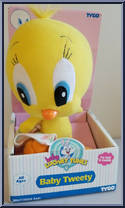 Baby Tweety from Looney Tunes - Plush manufactured by Tyco [Front]