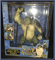 Cave Troll (Sound & Action) from Lord of the Rings - Fellowship of the Ring - Large Electronic Figures manufactured by Toy Biz [Front]
