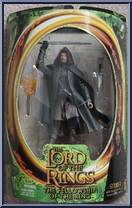 Strider (Sword Slashing) from Lord of the Rings - Fellowship of the Ring - Series 1 manufactured by Toy Biz [Front]