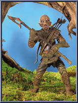 Orc Warrior (Axe Hacking) from Lord of the Rings - Fellowship of the Ring - Series 3 manufactured by Toy Biz [Loose]
