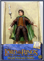 Frodo from Lord of the Rings - Return of the King - Deluxe Poseable Figures manufactured by Toy Biz [Front]