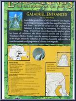 Galadriel (Entranced) from Lord of the Rings - Trilogy - Fellowship of the Ring - Series 5 manufactured by Toy Biz [Back]