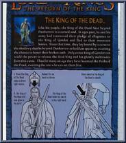 King of the Dead (Glow-in-the-Dark) from Lord of the Rings - Trilogy - Return of the King - Series 2 manufactured by Toy Biz [Back]