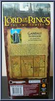 Gandalf Stormcrow from Lord of the Rings - Trilogy - Epic Trilogy: Two Towers manufactured by Toy Biz [Back]