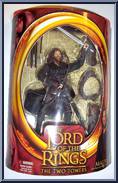 Aragorn (Arrow Launching) from Lord of the Rings - Two Towers - Series 3 manufactured by Toy Biz [Front]