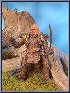 Grishnakh from Lord of the Rings - Two Towers - Series 5 manufactured by Toy Biz [Loose]