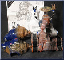 Battle Ravaged Robot Action Figure
