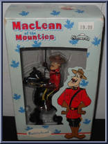 Mountie on Horseback Action Figure