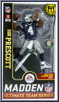 Dak Prescott from Madden Ultimate Team Series - Series 1 manufactured by McFarlane [Front]