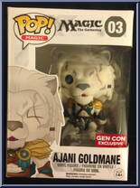 Ajani Goldmane (Flocked) from Magic the Gathering - Pop! Vinyl Figures manufactured by Funko [Front]