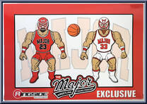 Chicago 2-Pack from Major Wrestling Figure Podcast - Major Bendies - Exclusives manufactured by Unknown [Back]