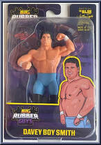 Davey Boy Smith (Blue Pants) from Major Wrestling Figure Podcast - Big Rubber Guys manufactured by Unknown [Front]