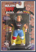 Dusty Rhodes from Major Wrestling Figure Podcast - Major Bendies - Extreme Series 2 manufactured by Unknown [Front]