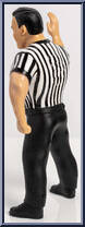Referee John from Major Wrestling Figure Podcast - Major Bendies - Exclusives manufactured by Unknown [Loose]