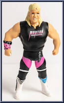 Ricky Morton from Major Wrestling Figure Podcast - Major Bendies - Series 4 manufactured by Unknown [Loose]