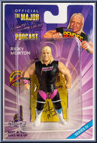 Ricky Morton from Major Wrestling Figure Podcast - Major Bendies - Series 4 manufactured by Unknown [Front]