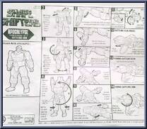 Apocalypse from Marvel - Shape Shifters 2005 manufactured by Toy Biz [Instructions]