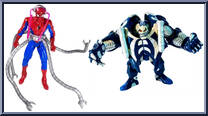 Apocalypse (Future) & Octo-Spidey from Marvel - Canadian 2-Pack - Series 5 manufactured by Toy Biz [Loose]
