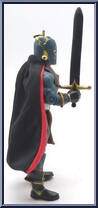 Black Knight from Marvel - Gold manufactured by Toy Biz [Loose]